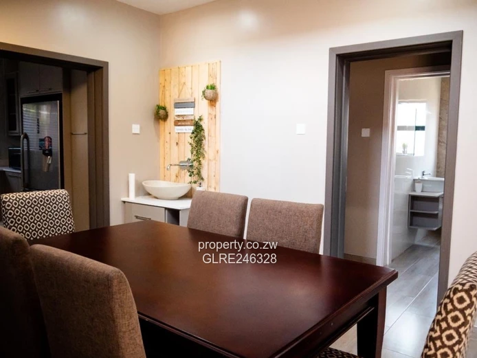 Furnished 3-Bed Modern Home with Balcony & Borehole in Highlands