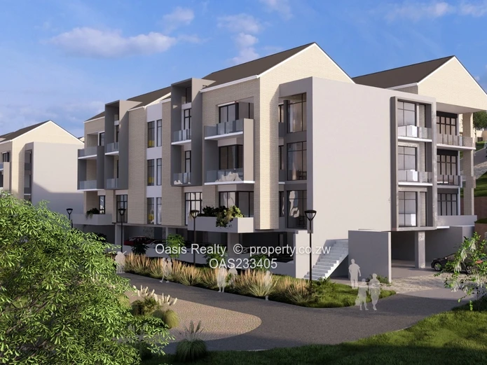 Oasis on the Heights 2 Beds Luxury Apartments For Sale in Victoria Falls