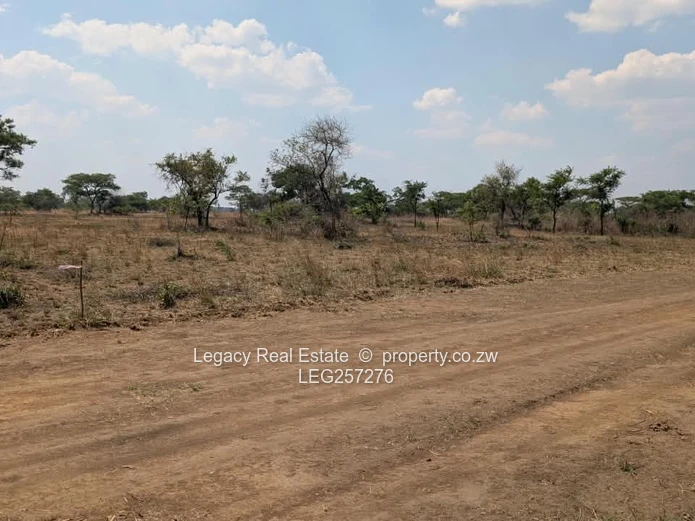 1ha Arable Farm a choice of 12 plots opposite Bulawayo rd  — Cleared Land & Road Access