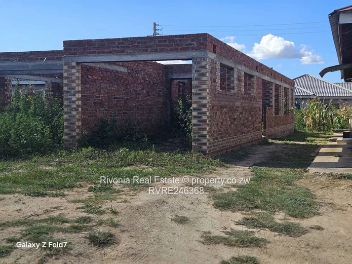 Part-Built 3-Bed Brick Shell on 240m² in Fidelity