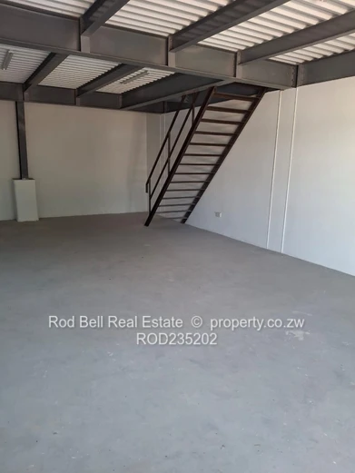 Msasa Warehouse — Mezzanine, Glass Front & Solar 