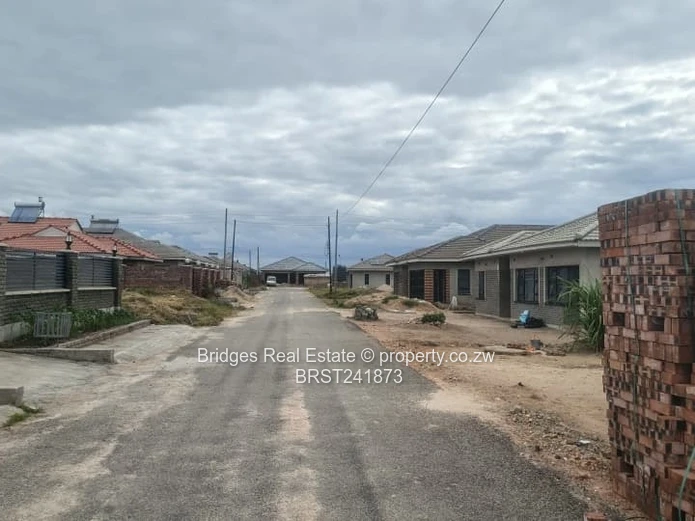 Serviced Residential Stand for Sale with Unfinished Structure