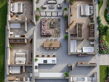 4 Bedroom House