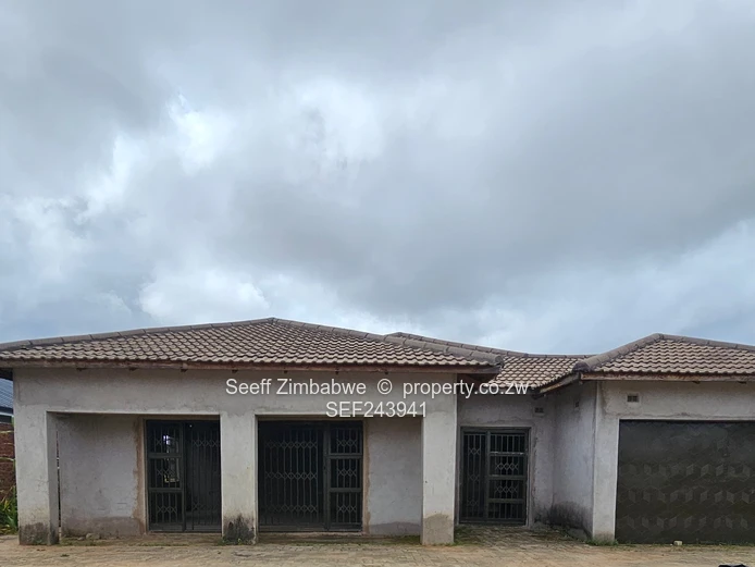 Incomplete house for sale in Sebastopol Ruwa!