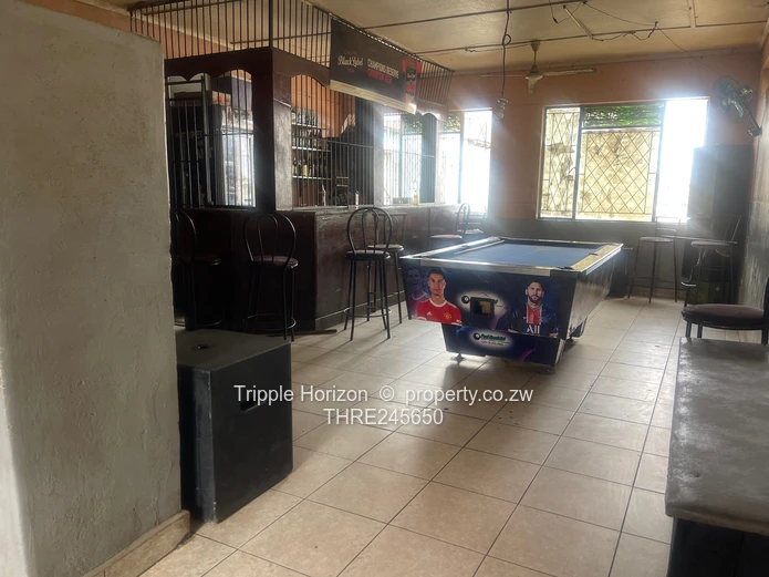 Secured Budiriro Shop  - Tiled Floor, Storage & WC