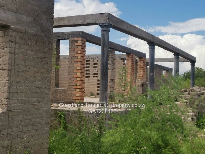 Incomplete 4-Bedroom House for Sale in Masvingo on 1230sqm Stand