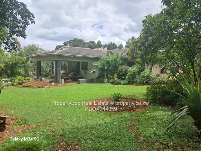 Borrowdale Fully furnished house for rental!