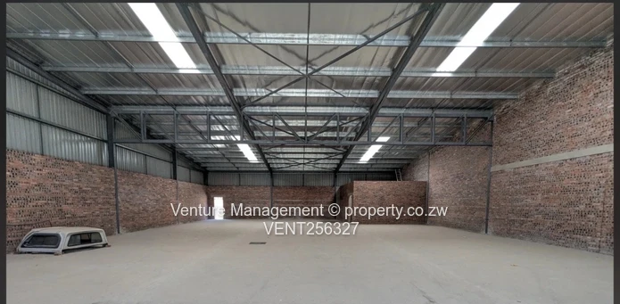 Newly built warehouse bays