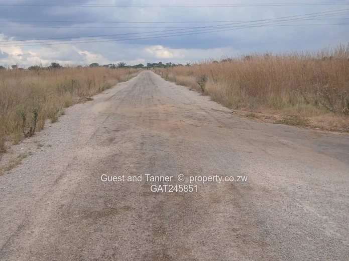 1,000sqm Stand for Sale with Title Deed - Huntersville, Harare South (Sole Mandate)