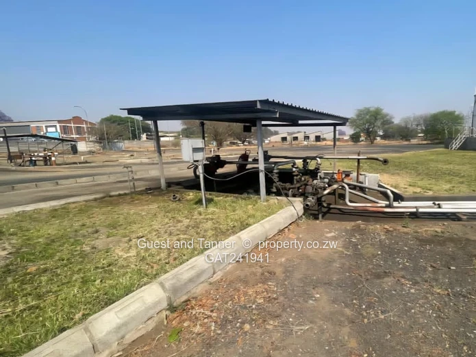Bulawayo Donnington Fuel Depot with Executive Offices and Rail Infrastructure