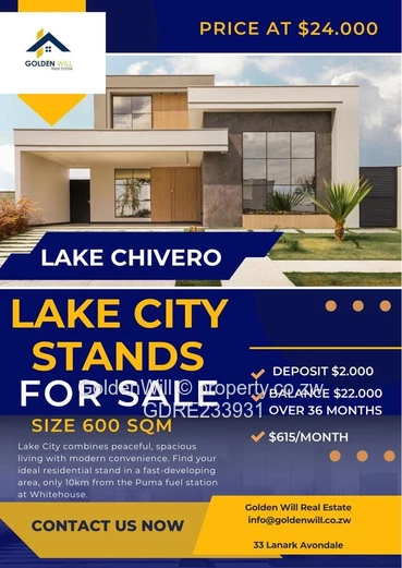 Lake city stands for Sale 