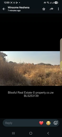 4ha Chinhoyi land for sale