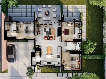 10 Unit Townhouse Complex