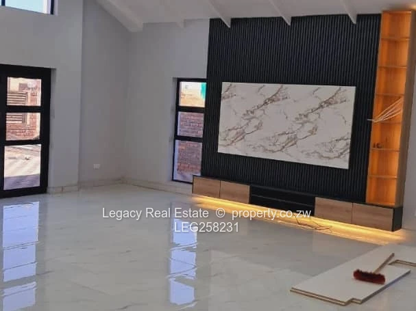Contemporary 4-Bed Nyeredzi Ridge — Marble Floors & Borehole