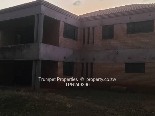 Unfinished 5-Bed Double-Storey in Borrowdale with Borehole (Sole Mandate)
