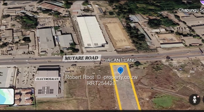 Commercial/Industrial Land For Rent - Msasa, Along Mutare Road