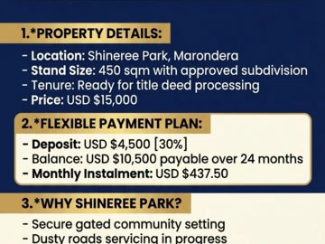 Stands & Residential Land