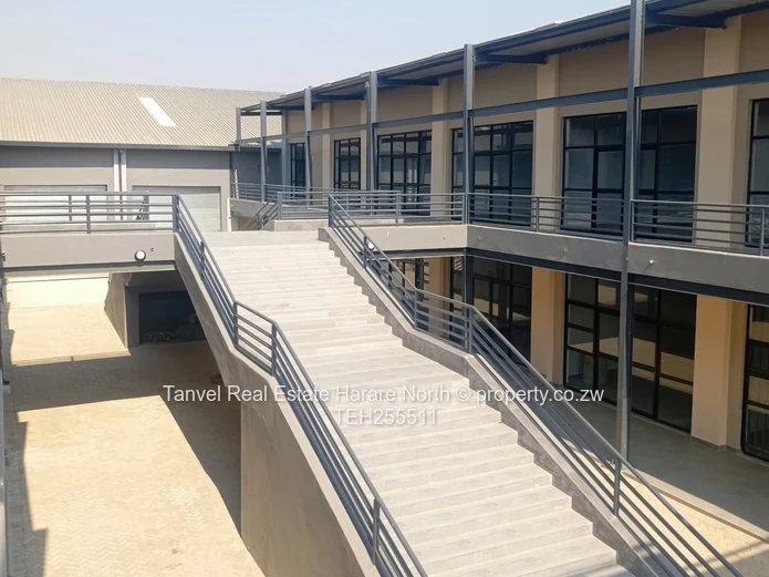 Available for letting in Southlea Park, close to the tollgate are shops ranging from $500usd  
