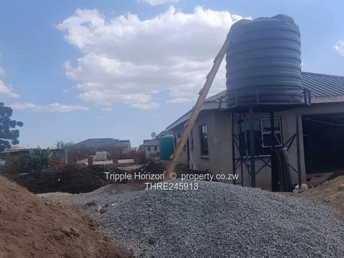 Warren Park D: 4-Bed Partly Finished Home with Borehole