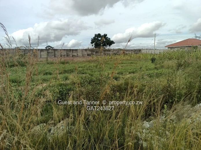 Vacant Stand in Rockview, Ruwa – 970m²