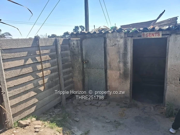 Budiriro Main Road Shop - Gated Front, Workshop & Yard