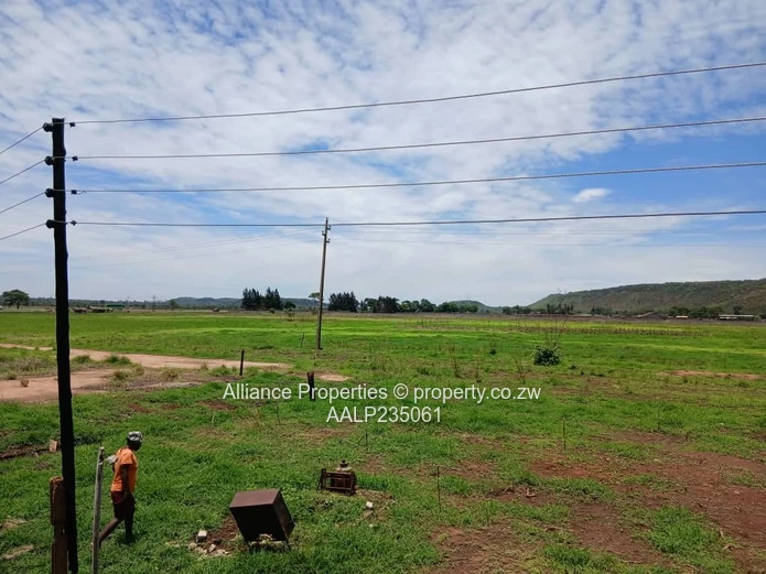 PRIME AGRO-INDUSTRIAL PLOT: 10.2 HA Main Road Frontage Plot Between Harare & Norton