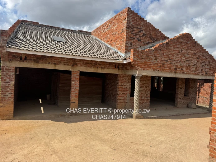 Zimre Park incomplete house with Title Deed for sale $75k 