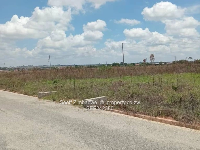 Serviced 800m² Stand in Tawona Gardens Ruwa 