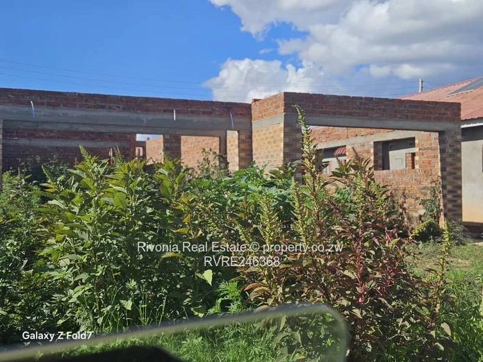 Part-Built 3-Bed Brick Shell on 240m² in Fidelity