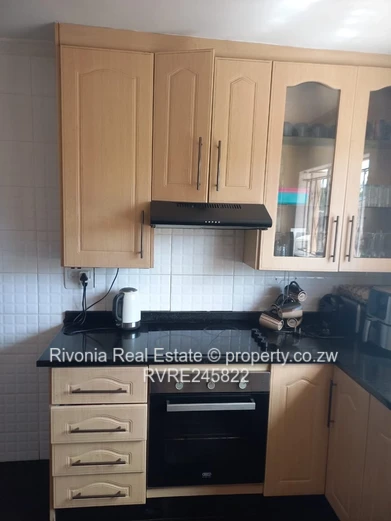 3-Bed Msasa Park Home — Paved Yard, Tank & Security