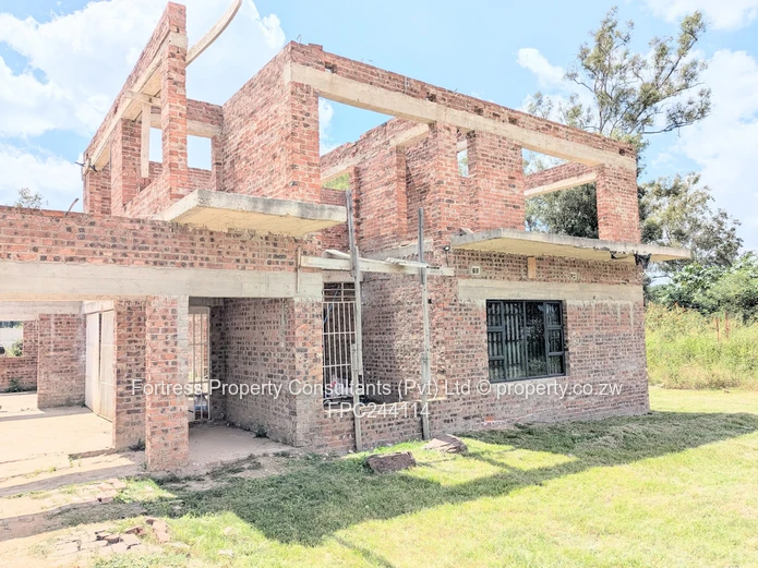 Incomplete double storey 