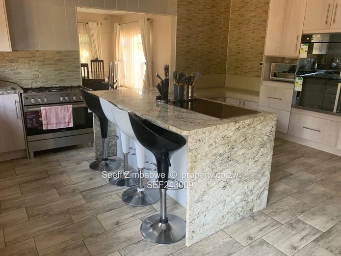 Mandara 5-Bed on 4869m² — Granite Island Kitchen & Borehole