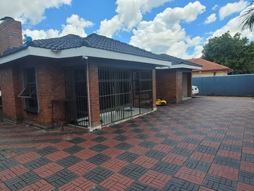 Newly built modern house