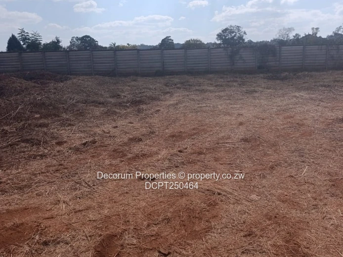 Prime 968m² Residential Stand for Sale in Quinnington, Borrowdale