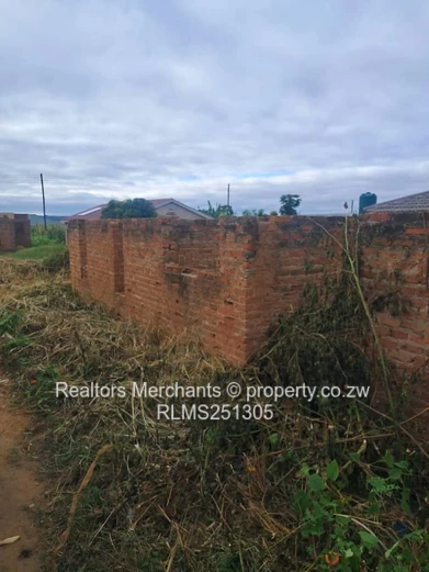Chinhoyi Rusununguko Incomplete House For Sale