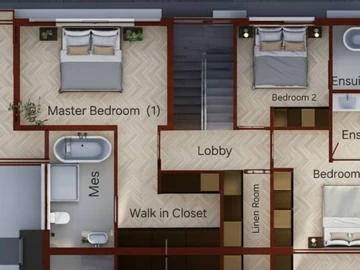 4 Bedroom Flat & Apartment