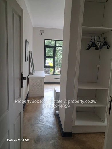 Borrowdale Fully furnished house for rental!