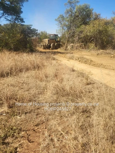 1200 m² Stand Kwekwe — Cleared Plot with Access Road