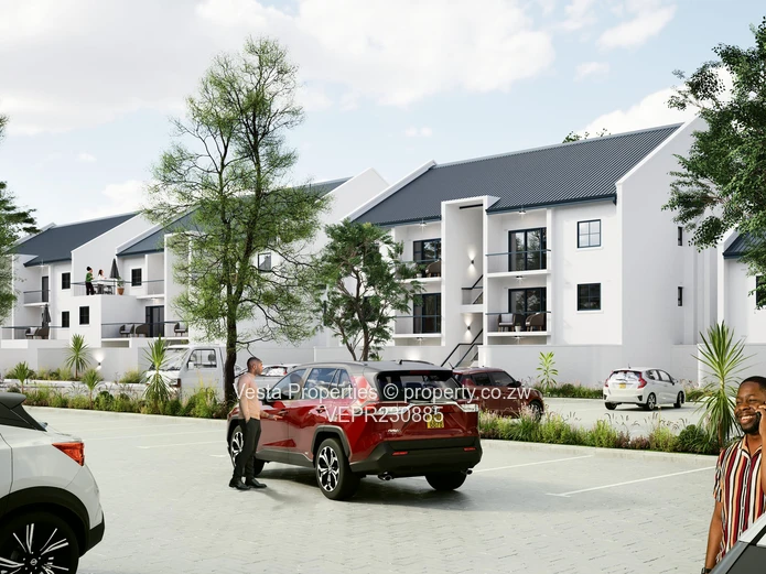 Luxury 1-Bed Apartment complex in Borrowdale