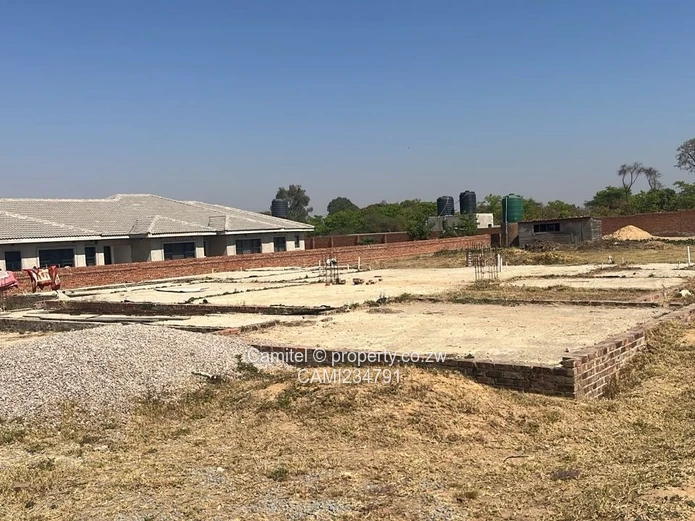 Stand with clean deed,slab for double storey,prolific borehole 