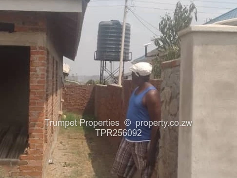 Unfinished 4BR Brick Home with Verandah in Budiriro, title deeds
