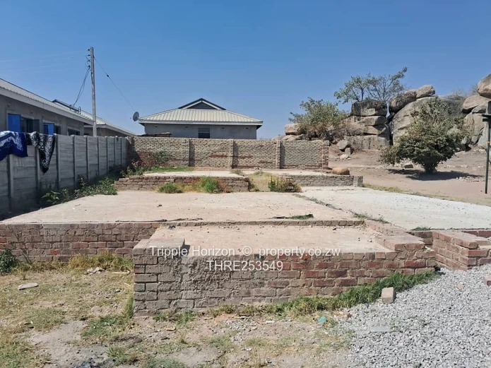 250m² Stand with Slab in Southlea Park — Water + Gravel Road