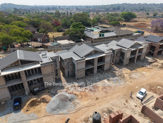 Semi - detached duplex apartments 