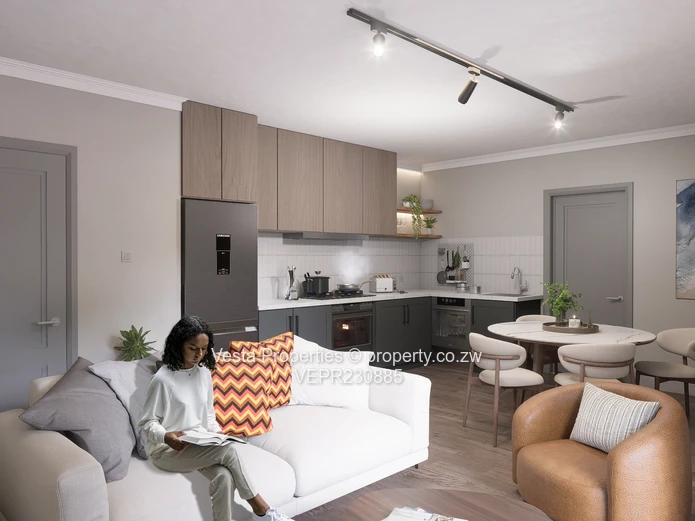 Luxury 1-Bed Apartment complex in Borrowdale