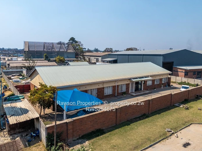 Msasa Industrial Site — 2,798m² Land, 600m² Warehouse