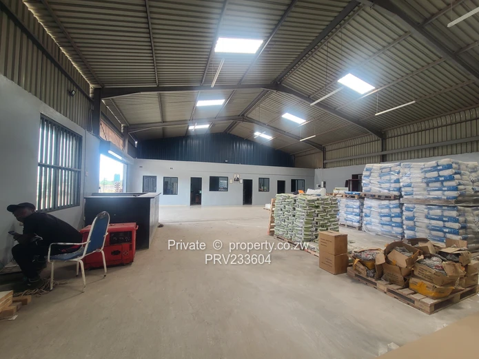For Let: Premium Warehouse Space with Offices and Storage in Msasa. (Sole Mandate)