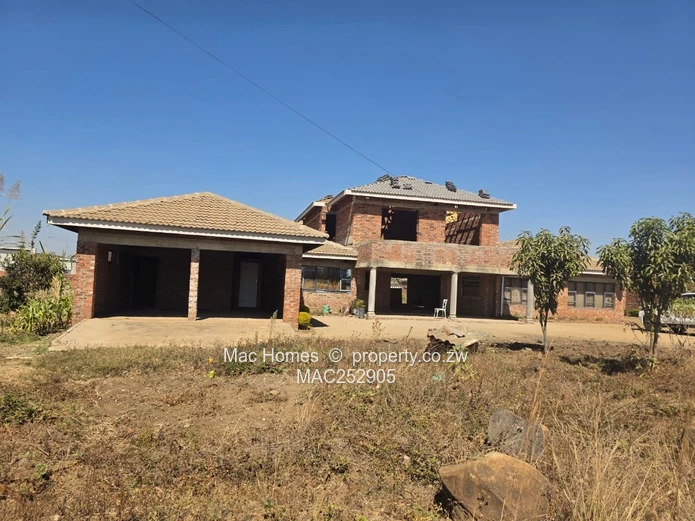 Finish To Own Taste- Incomplete Double-Storey House For Sale