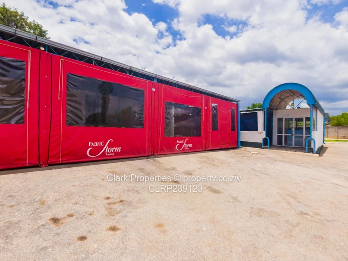 Airport Road Exposure On A Prime Corner Lot