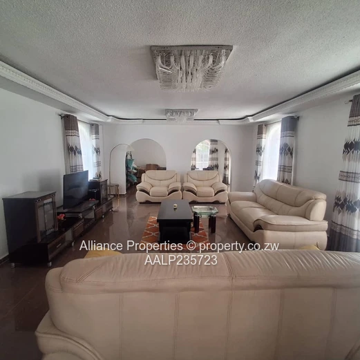 Fully Furnished 4-Bed Home with Triple Lounges, Solar & Borehole in Highlands
