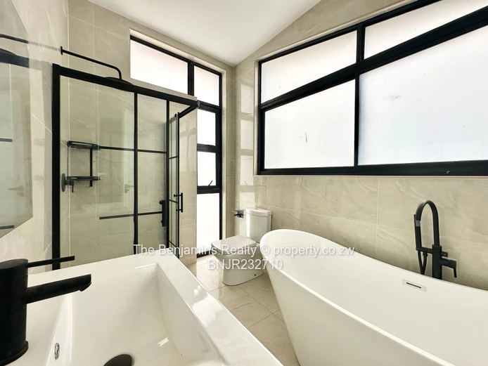 Semi - detached duplex apartments 